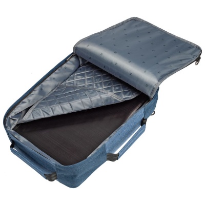 PS2007633 Indivo. Рюкзак для ноутбука 2 в 1 twoFold, синий с темно-синим