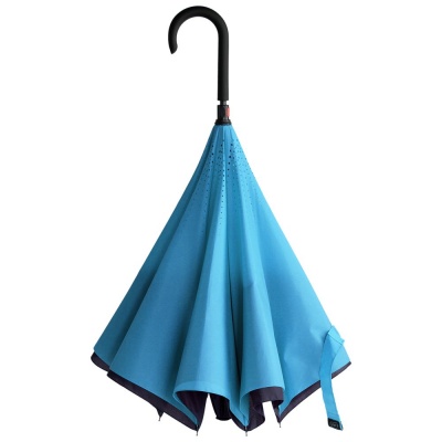PS1701021285 Unit. Зонт наоборот Unit Style, трость, сине-голубой