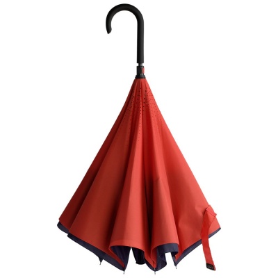PS1701021286 Unit. Зонт наоборот Unit Style, трость, сине-красный