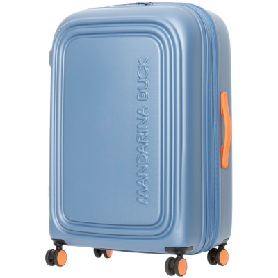 PS2408263104 Mandarina Duck. Чемодан Logoduck L, джинсовый