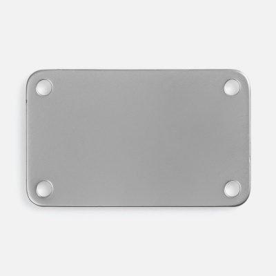 PS1710251105 Шильдик металлический Furo, серебристый