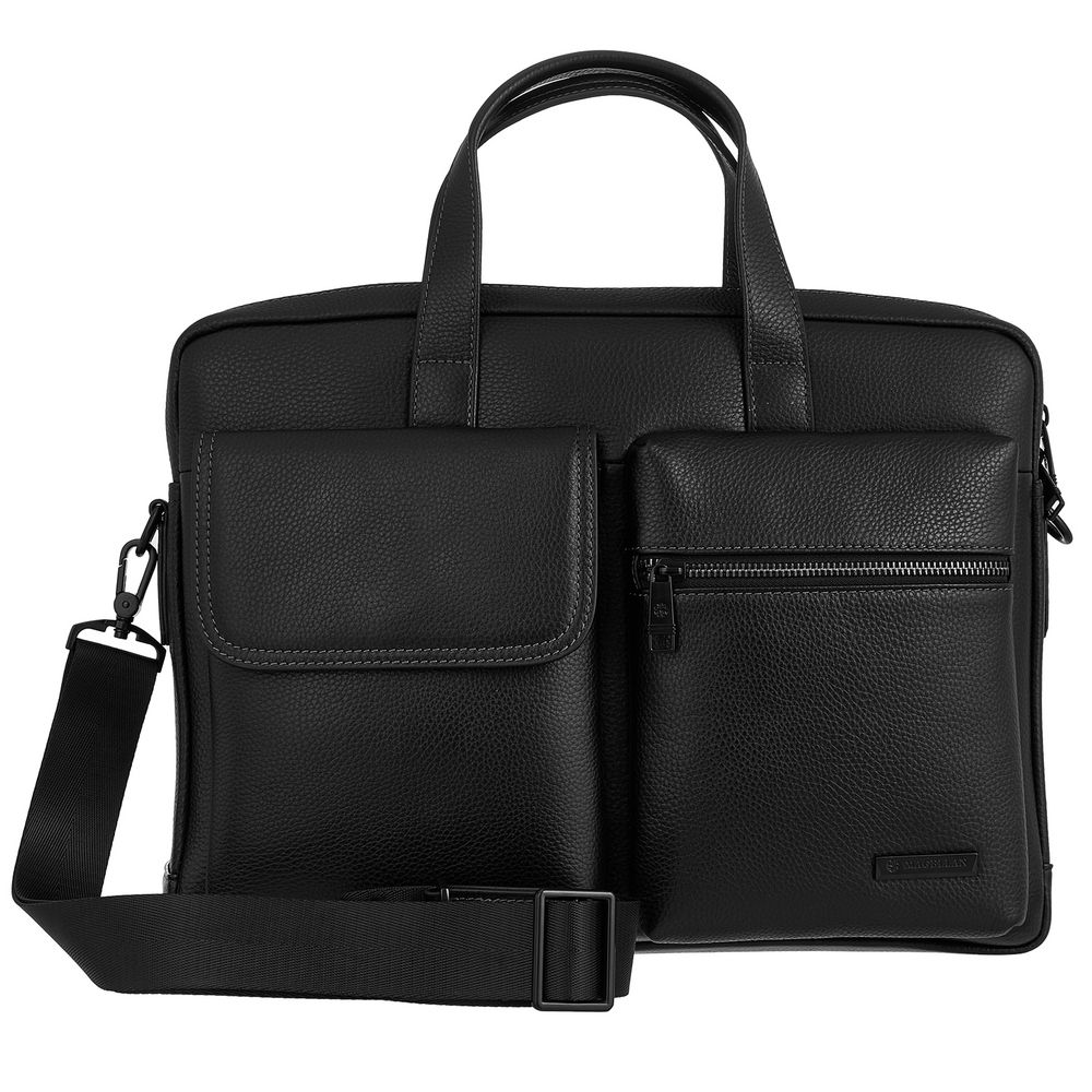 PS24082311000 Magellan. Сумка для ноутбука Santiago Pockets, черная