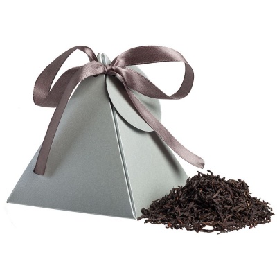 PS2005084 Чай Breakfast Tea в пирамидке, серебристый