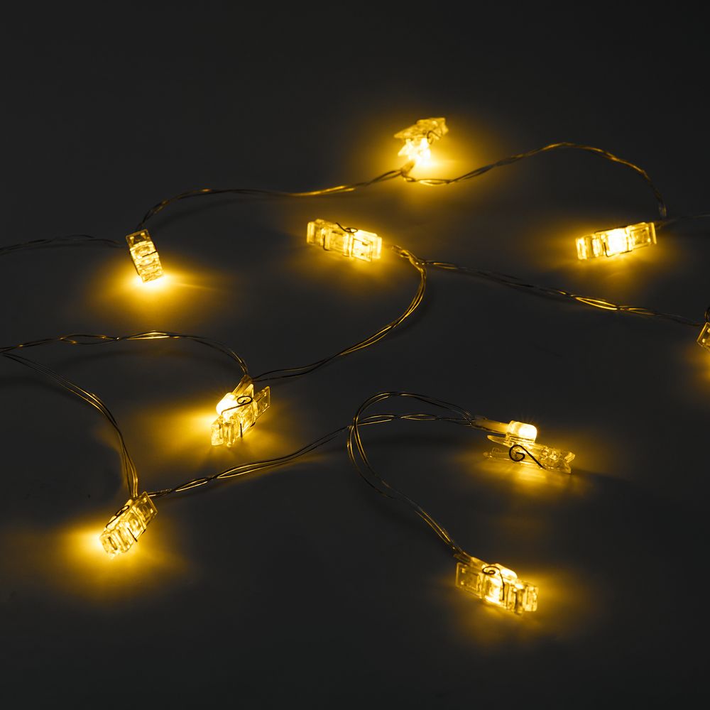 PS1710255158 Гирлянда с прищепками Lumitale