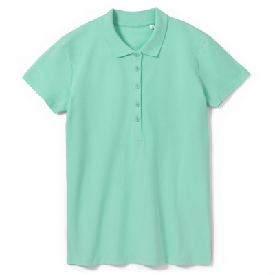 PS220413233 Sol&#39;s. Рубашка поло женская Phoenix Women, зеленая мята