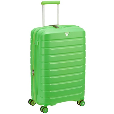 PS2408263012 Roncato. Чемодан Butterfly M, зеленый