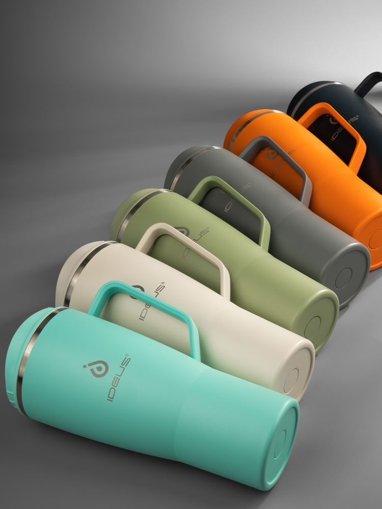 PS171025838 Ideus. Термостакан Kasumigaoka, темно-синий