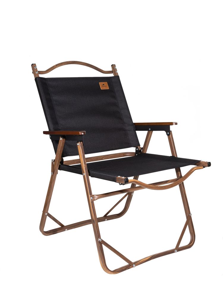 PS1710255310 Naturehike. Стул MW02 складной, черный, темное дерево