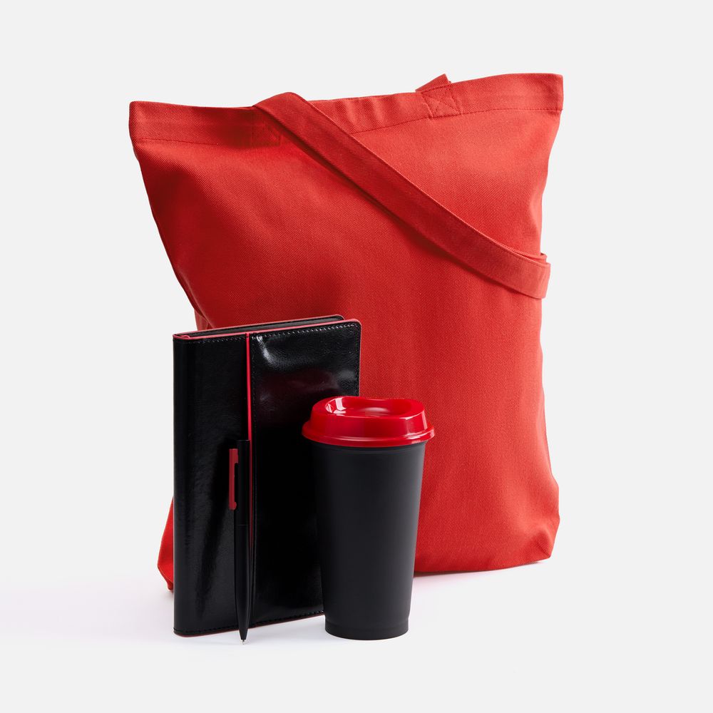 PS1710254398 Набор Alanis, черный с красным