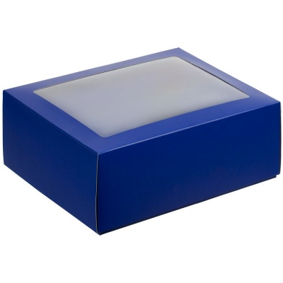 PS2013621 Коробка с окном InSight, синяя