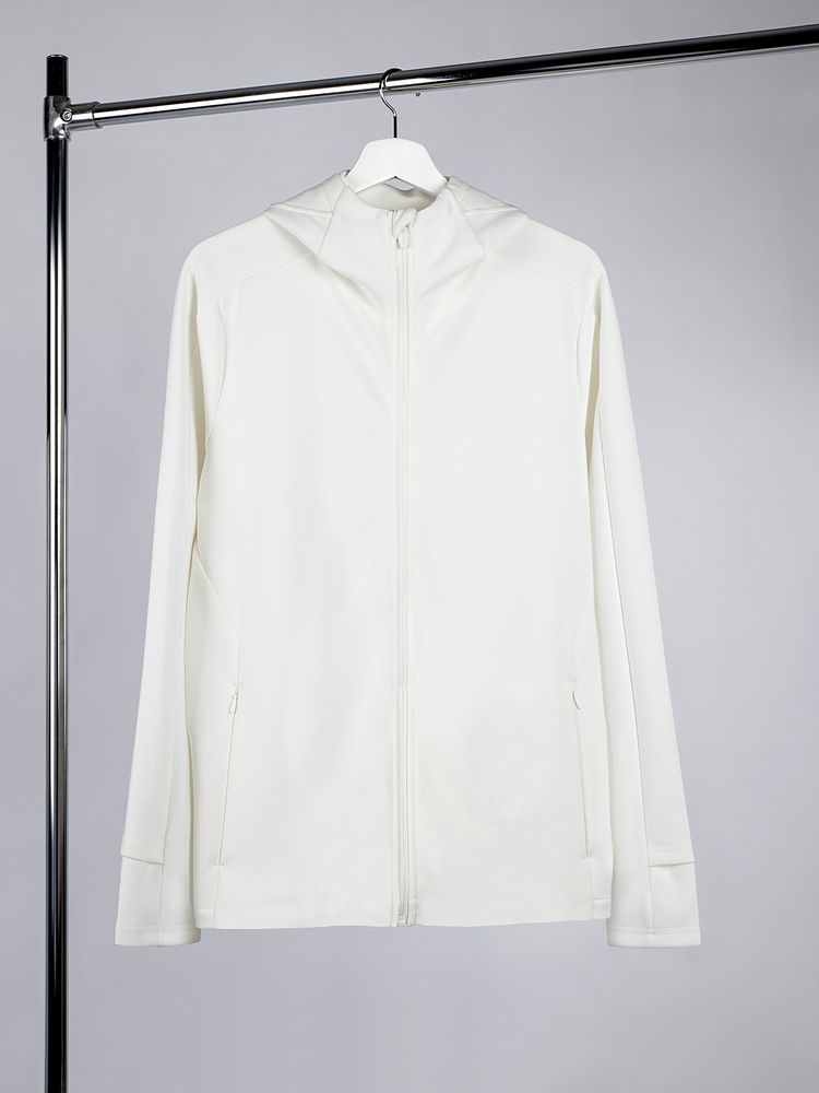 PS171025435 Manevr Sport. Куртка с капюшоном унисекс Begi, молочно-белая