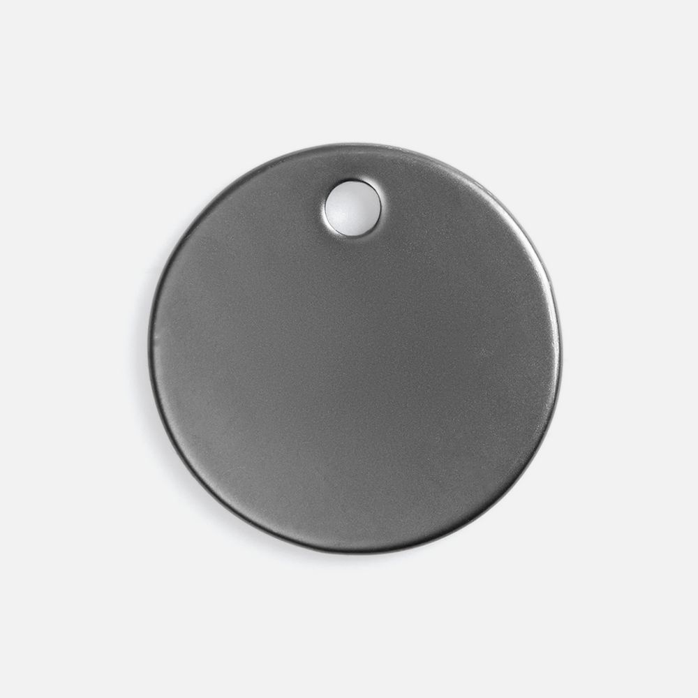 PS1710251113 Шильдик металлический Alfa Sirkel, серый металлик