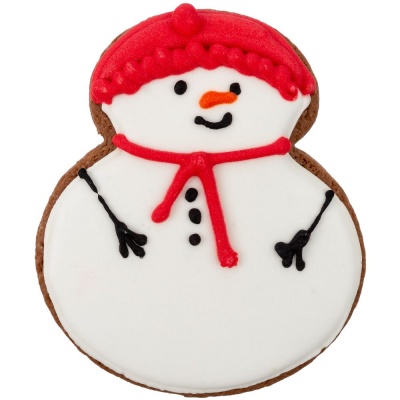 PS2102090397 Печенье Sweetish Snowman, красное