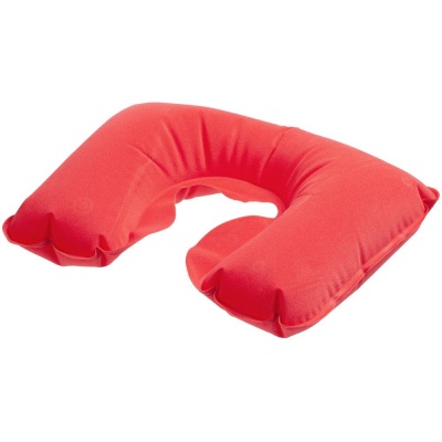 PSSR-RED1 Надувная подушка под шею в чехле Sleep, красная