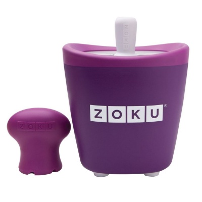 PS2102088818 Zoku. Набор для приготовления мороженого Single Quick Pop Maker, фиолетовый