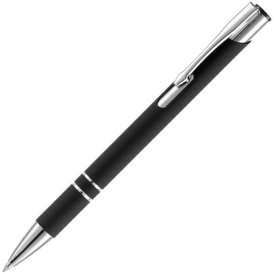 PS2408261479 Open. Ручка шариковая Keskus Soft Touch, черная