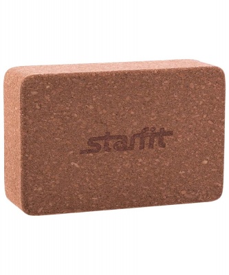 PS2102088521 Starfit. Блок для йоги Cork Block