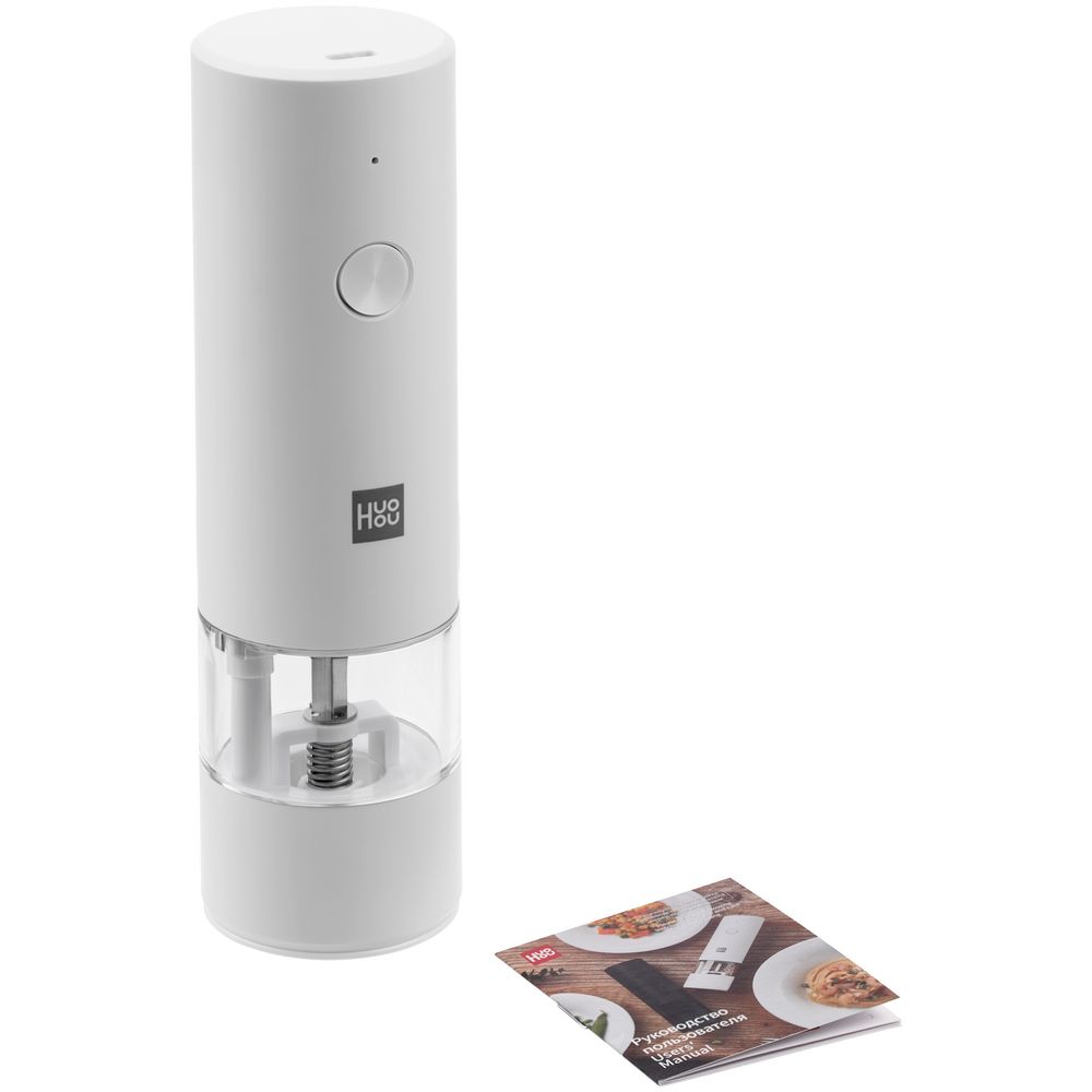 PS2408233845 Электрическая мельница для специй HuoHou Electric Grinder Rechargable, белая