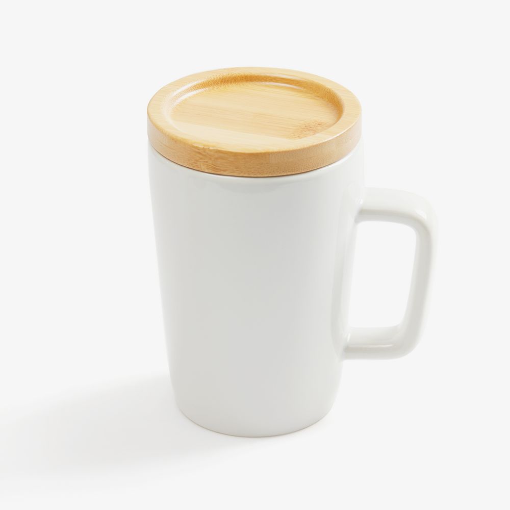 PS1710252925 Molti. Кружка Vierra с крышкой-костером, белая