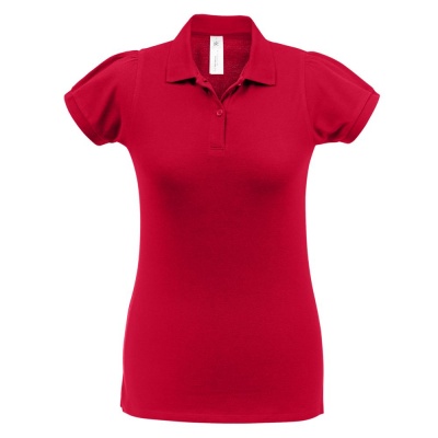 PS2004514 BNC. Рубашка поло женская Heavymill красная
