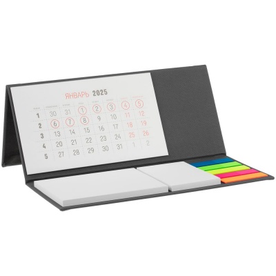 PS240826831 Контекст. Календарь настольный Grade, серый