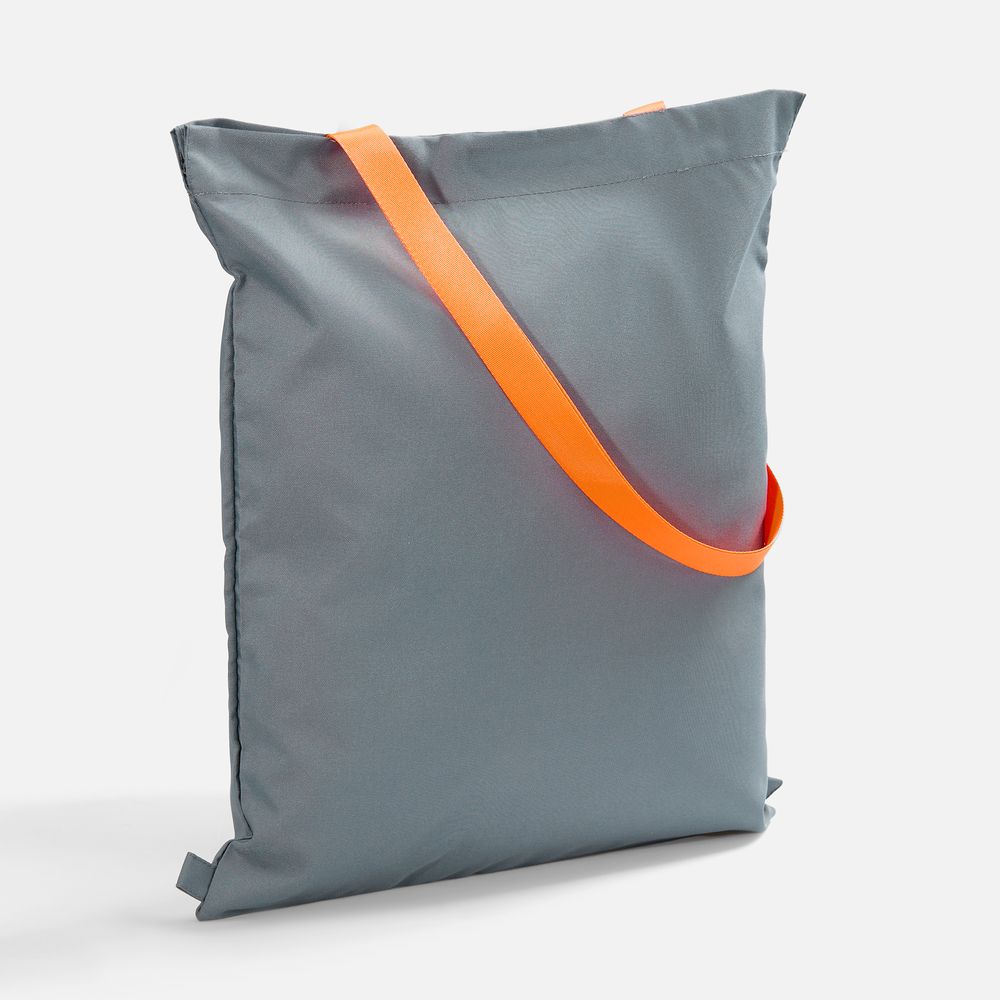 PS1710255118 andor. Шопер B3, серый с оранжевыми ручками