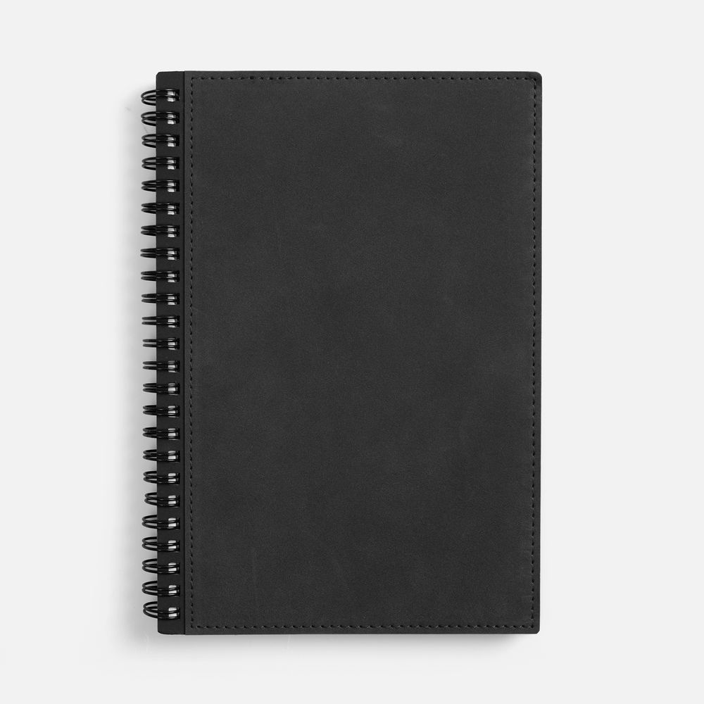 PS1710254702 Escalada. Ежедневник Notera, недатированный, черный