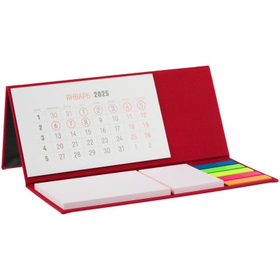 PS240826829 Контекст. Календарь настольный Grade, красный