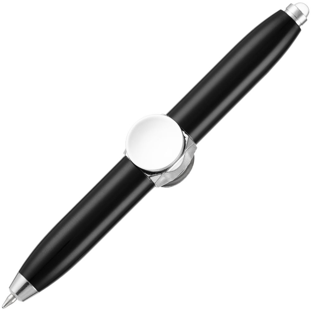 PS171025821 Ручка-спиннер Flipen с фонариком, черная