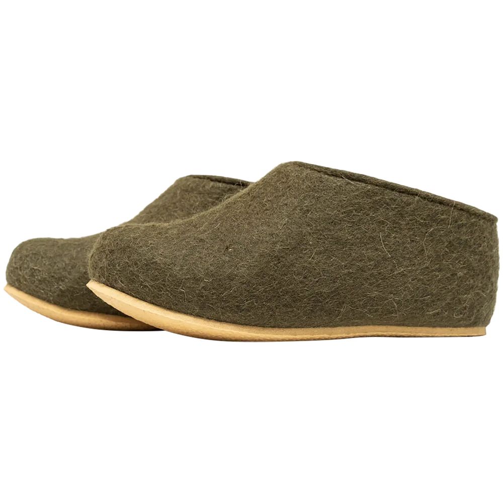 PS1710252390 Snegi. Домашние валенки Cant, зеленые (олива)