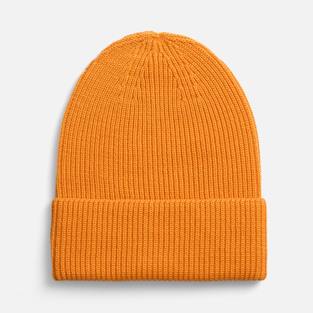 PS1710254342 Sherst. Шапка Nobilis Mono, оранжевая (абрикос)