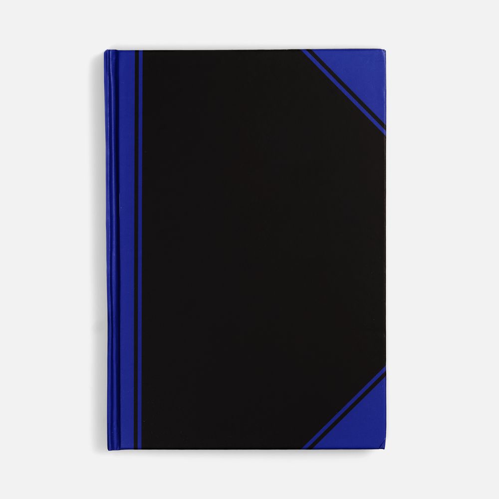 PS1710254422 Блокнот Accenti, черный с синим