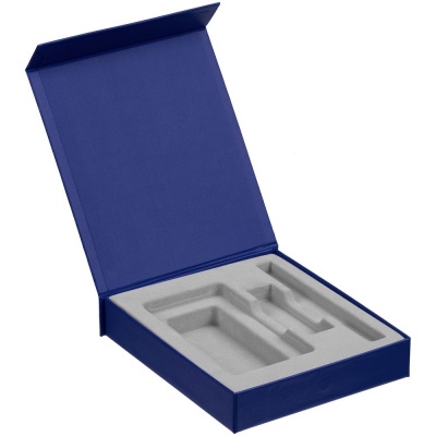 PS2102086300 Коробка Latern для аккумулятора 5000 мАч, флешки и ручки, синяя
