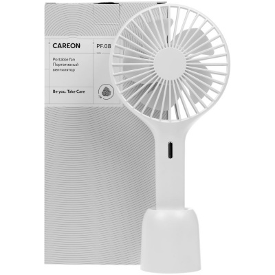 PS2203155073 Careon. Беспроводной вентилятор PF08, белый