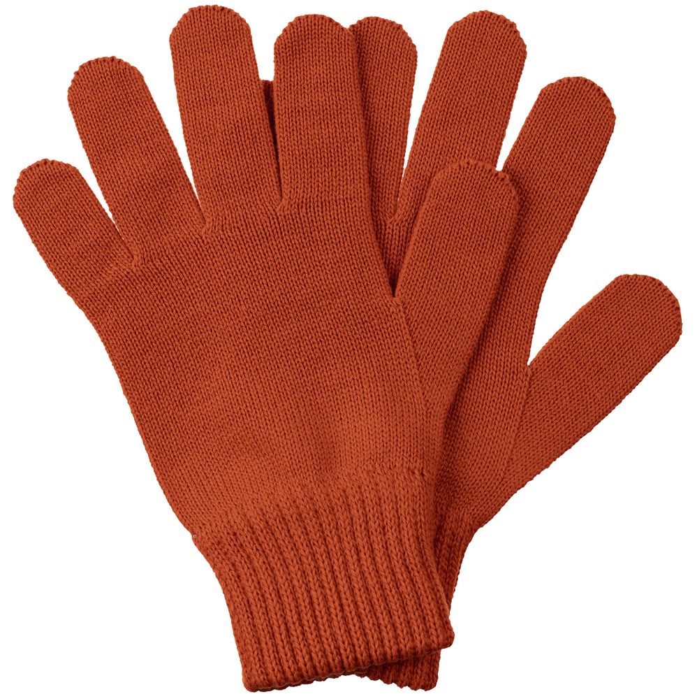PS1710254250 teplo Real Talk. Перчатки Real Talk, темно-оранжевые
