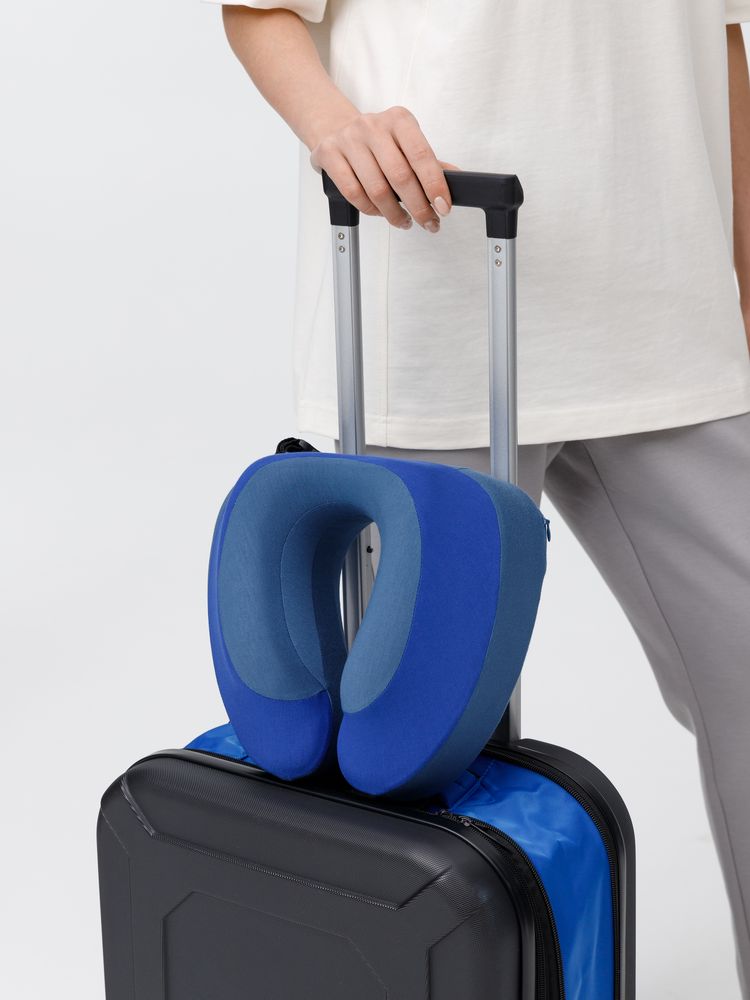 PS171025837 Molti. Чемодан Platta, черный с синим