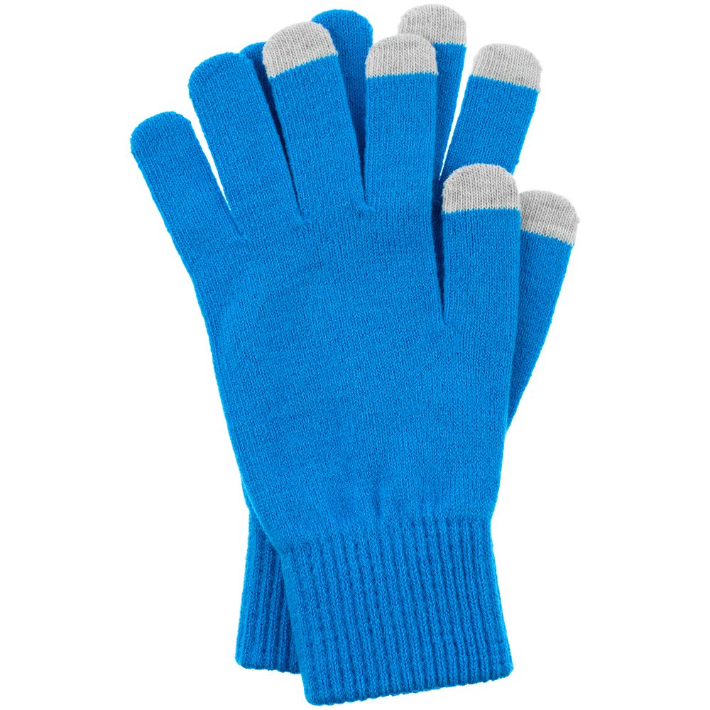 PS1710251061 Molti Urban Flow. Перчатки сенсорные Urban Flow, ярко-голубые