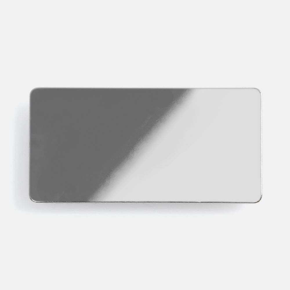 PS1710251136 Значок Sanga Matto, серебристый глянцевый