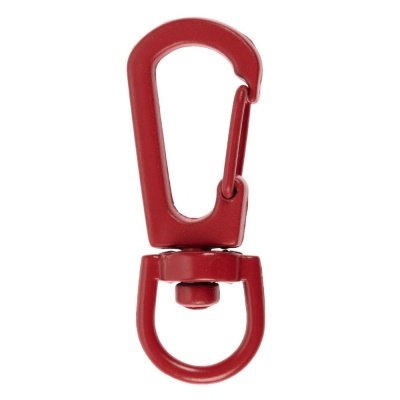 PS240826675 Застежка-карабин Snap Hook, S, красная