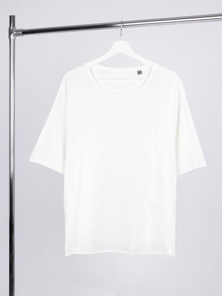 PS171025747 Manevr Vozduh. Футболка оверсайз унисекс Vozduh, молочно-белая