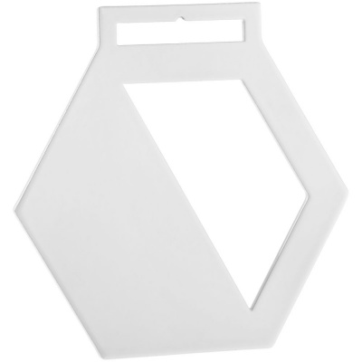 PS2203157157 Медаль Steel Hexa, белая