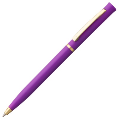 PS2005473 Open. Ручка шариковая Euro Gold,фиолетовая