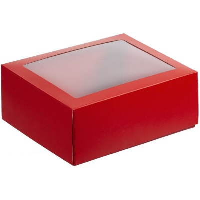 PS2013622 Коробка с окном InSight, красная