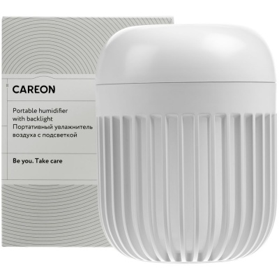 PS2203155213 Careon. Переносной увлажнитель-ароматизатор с подсветкой PH11, белый