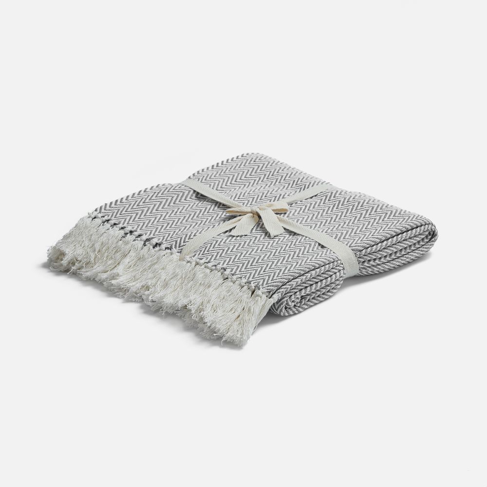 PS1710254192 Molti. Плед Landour, серый