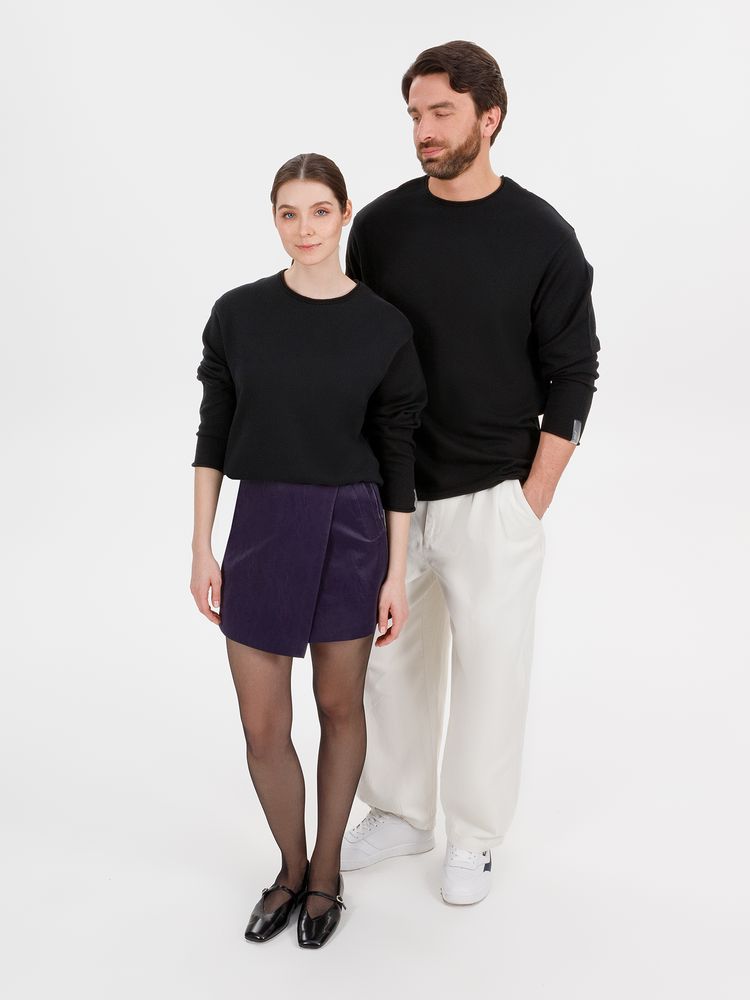 PS1710251905 teplo Siluetti. Лонгслив унисекс Siluetti Fuori, черный