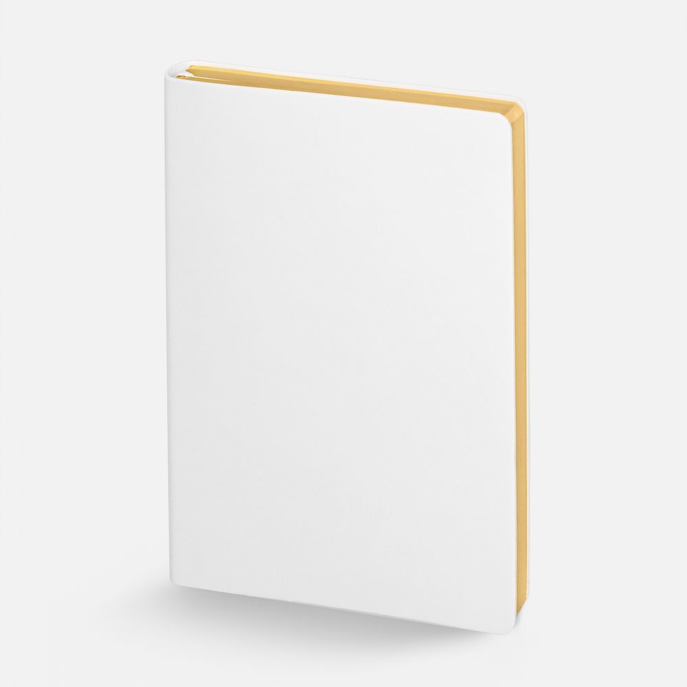 PS1710254350 Контекст. Ежедневник Nebraska Flex, недатированный, белый с золотистым