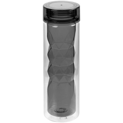 PS2203154574 Бутылка для воды Gems Black Morion, черный морион
