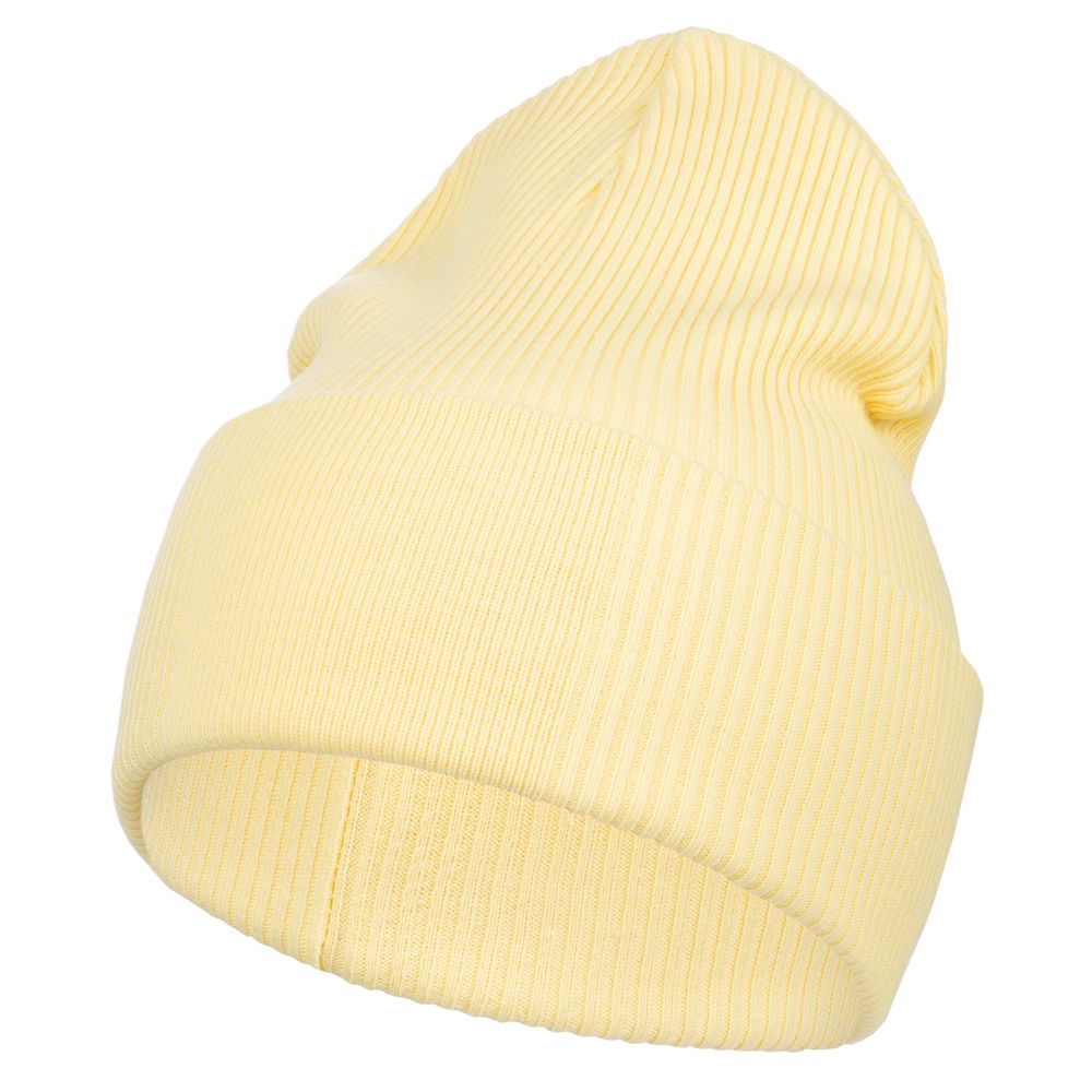 PS2408233352 teplo. Шапка Real Rib, желтая