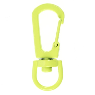 PS240826678 Застежка-карабин Snap Hook, S, желтый неон